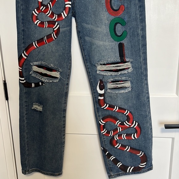 HIGH RISE, KUNDALINI RISING SNAKE, HAND PAINTED - Picture 3 of 10